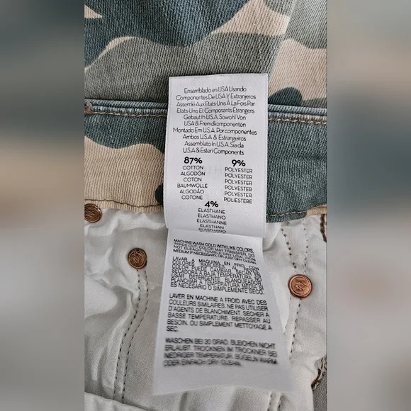 MOTHER Camo High Waisted Looker Ankle Fray - Picture 8 of 12